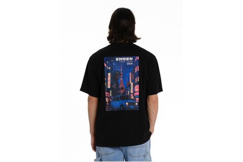 Emerson Tokyo Japan T-Shirt Ανδρικό (261.EM33.66 BLACK)