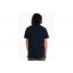 Emerson Ανδρικό Κοντομάνικο Polo T-Shirt Μπλε Σκούρο