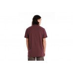 Emerson Ανδρικό Κοντομάνικο Polo T-Shirt Μπορντό