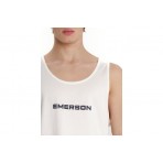 Emerson Logo Μπλούζα Αμάνικη Ανδρική (261.EM37.09 FROSTY WHITE)