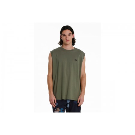 Emerson Logo Embroidery Μπλούζα Αμάνικη Ανδρική 