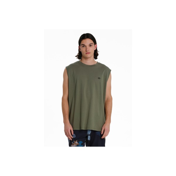 Emerson Logo Embroidery Μπλούζα Αμάνικη Ανδρική (261.EM37.125 OLIVE GREEN)
