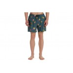 Emerson Recycled Printed Volley 40.5Cm Μαγιό Σορτς Ανδρικό (261.EM504.46 PR564B PETROL)