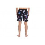 Emerson Recycled Printed Boardshort 45.5Cm Μαγιό Βερμούδα Ανδρικό (261.EM524.28 PR567 BLACK)
