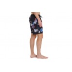Emerson Recycled Printed Boardshort 45.5Cm Μαγιό Βερμούδα Ανδρικό (261.EM524.28 PR567 BLACK)