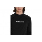 Emerson Rashguard Μακρυμάνικη Μπλούζα Uv Protection Ανδρική (261.EM56.03 BLACK)