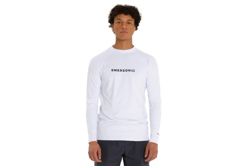 Emerson Rashguard Μακρυμάνικη Μπλούζα Uv Protection Ανδρική (261.EM56.03 WHITE)