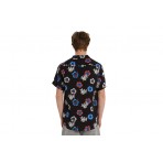 Emerson Printed Πουκάμισο Κοντομάνικο Ανδρικό (261.EM61.03PR PR567B BLACK)