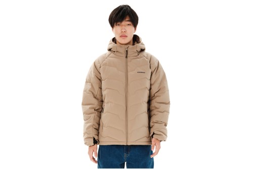 Emerson Hooded Μπουφάν Puffer Ανδρικό (262.EM10.56 BEIGE)