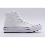 Converse Chuck Taylor All Star Eva Lift Hi Παπούτσια Λευκά