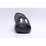Under Armour Core Ανδρικές Παντόφλες Μαύρες, Λευκές