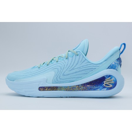 Under Armour Curry 12 Pisces Ανδρικά Μπασκετικά Παπούτσια Γαλάζια