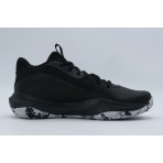 Under Armour Lockdown 7 Ανδρικά Μπασκετικά Παπούτσια Μαύρα