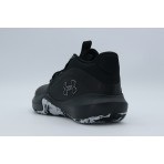 Under Armour Lockdown 7 Ανδρικά Μπασκετικά Παπούτσια Μαύρα