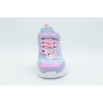Skechers S-Lights Unicorn Dreams - Heart Sparkles Παιδικά Sneakers Λεβάντα, Διάφορα Χρώματα