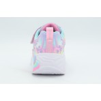 Skechers S-Lights Unicorn Dreams - Heart Sparkles Παιδικά Sneakers Λεβάντα, Διάφορα Χρώματα