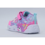 Skechers Lil Heart Sparkles Sneakers (303064N-PKMT)