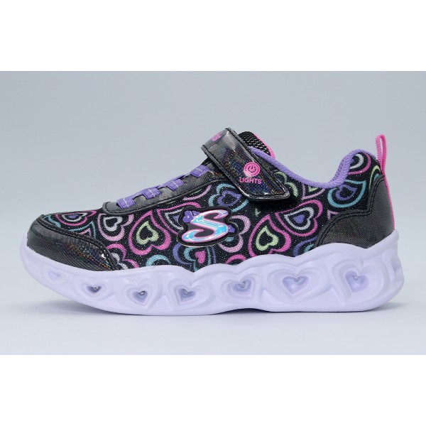 Skechers Heart Lights - Boogie Love Sneakers (303257L-BKMT)