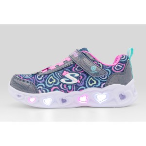 Skechers Heart Lights Boogie Love Sneakers (303257L-NVMT)