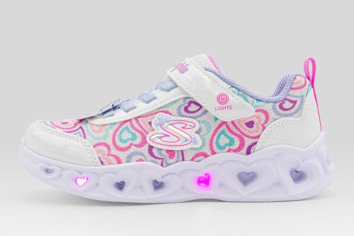 Skechers Heart Lights - Boogie Love Sneakers (303257L-WMLT)