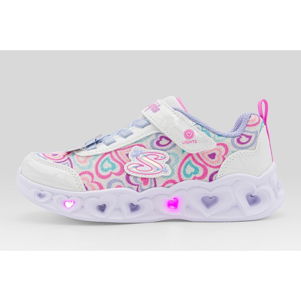 Skechers Heart Lights - Boogie Love Sneakers (303257L-WMLT)