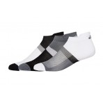 Asics 3 Ppk Color Block Ankle Sock Κάλτσες Κοντές 3-Τεμάχια (3033B560 001)