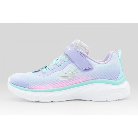 Skechers Boundless Color Blitz Παιδικά Sneakers Λευκά, Μωβ