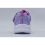 Skechers Ombre Deluxe Παιδικά Sneakers Ροζ, Λεβάντα, Λευκά
