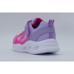 Skechers Ombre Deluxe Παιδικά Sneakers Ροζ, Λεβάντα, Λευκά