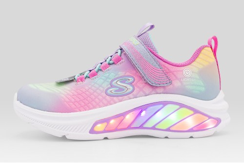 Skechers Rainbow Cruisers Rainbow Reflectin Sneakers (303722L-LVMT)