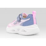 Skechers S Lights Sola Glow 2.0 Παιδικά Sneakers Λευκά, Γκρι, Μωβ