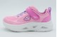 Skechers S Lights- Sola Glow 2.0 Βρεφικά Sneakers Ροζ, Λεβάντα, Λευκά