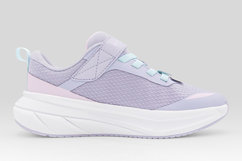 Skechers Air Flight Παιδικά Sneakers Λιλά, Λευκά, Γαλάζια