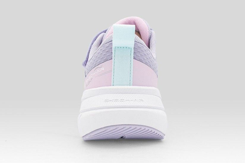 Skechers Air Flight Παιδικά Sneakers Λιλά, Λευκά, Γαλάζια