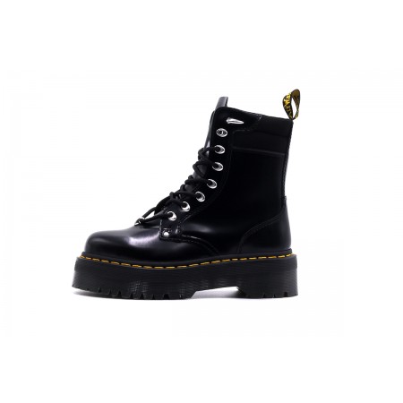 Dr. Martens Jadon HDW II Γυναικεία Δερμάτινα Μποτάκια Μαύρα