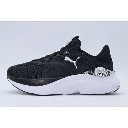 Puma Softride Mayve Mystic Αθλητικά Παπούτσια για Τρέξιμο Μαύρα, Λευκά