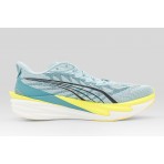 Puma Deviate Nitro 4 Ανδρικά Αθλητικά Παπούτσια για Τρέξιμο Γαλάζια, Κίτρινο Φλούο, Μαύρα, Λευκά