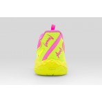 Puma Dagger 2 Μπασκετικά Παπούτσια Ροζ, Λαχανί, Άκουα