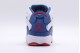 Jordan 6 Rings Ανδρικά Sneakers Λευκά, Μπλε, Κόκκινα
