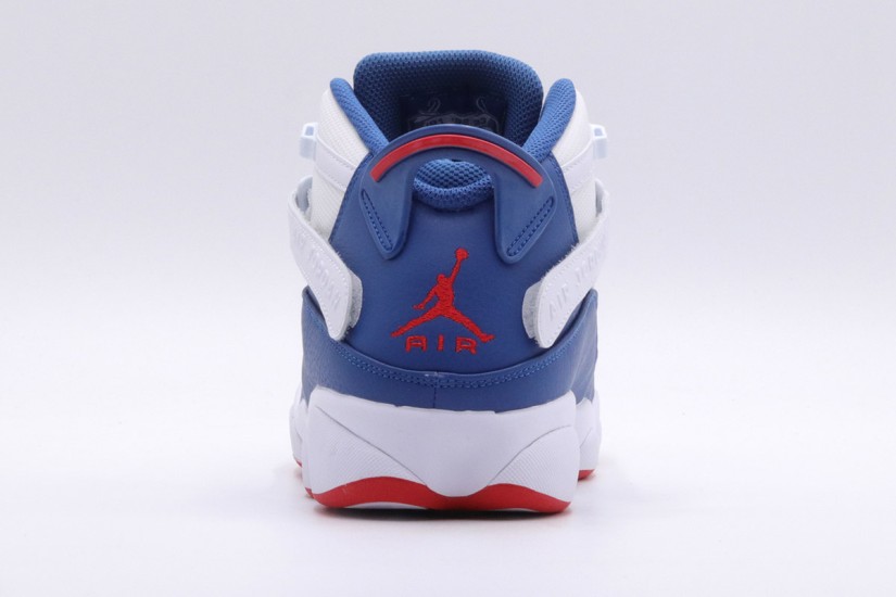 Jordan 6 Rings Ανδρικά Sneakers Λευκά, Μπλε, Κόκκινα
