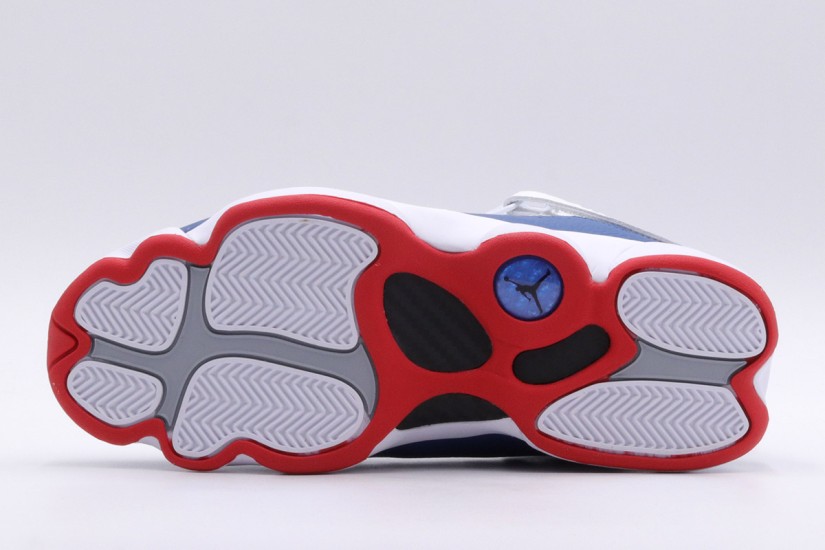 Jordan 6 Rings Ανδρικά Sneakers Λευκά, Μπλε, Κόκκινα