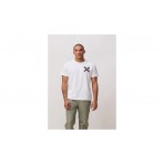 Blue Banana White Classic Ανδρικό Κοντομάνικο T-Shirt Λευκό