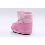 Moon Boot Crib Βρεφικές Μπότες Χιονιού Ροζ
