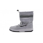 Moon Boot Γυναικείες Μπότες Χιονιού Ασημί
