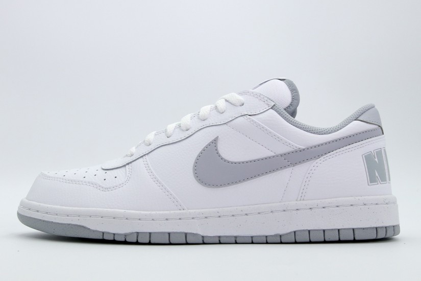 Nike Big Low Ανδρικά Sneakers Λευκά, Γκρι