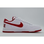 Nike Big Low Ανδρικά Sneakers Λευκά, Κόκκινα