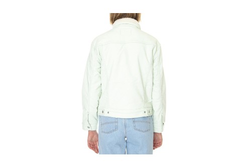 Levi's Ex-Boyfriend Corduroy Sherpa Μπουφάν Τζιν Γυναικείο (361370059)