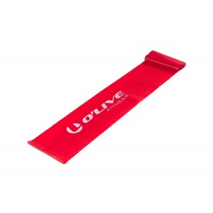 Real-Motion Λάστιχα Γυμναστικής - Elastic Band Olive Medium-Red (362 49591)