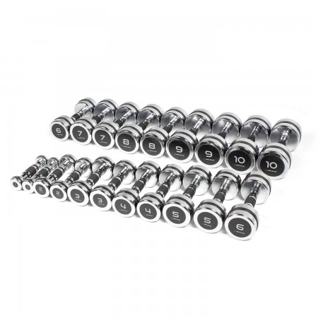 Real-Motion Αλτήρες Χρωμίου - Chromed Dumbbells 2Kg 