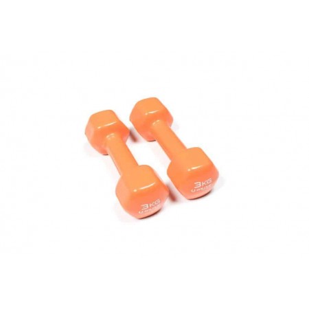 Real-Motion Αλτήρες Βινυλίου - Vinyl Dumbbells 3Kg 